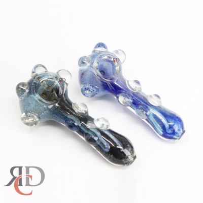 GLASS PIPE MARBLE ART PIPE GP6598 1CT